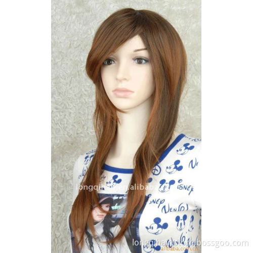 remy hair traning mannequin head-006(100% human hair)